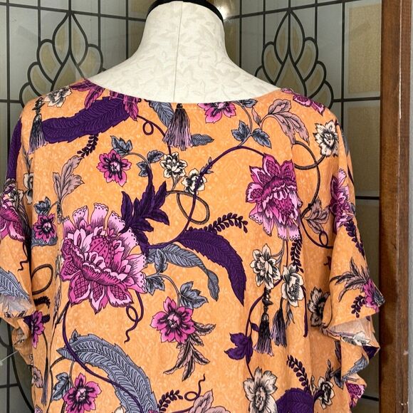 Loralette Journey Maxi Dress Peach Dulcie Easter Sunday Wedding Guest Size 26/28 - Picture 6 of 14